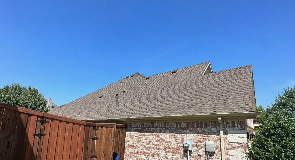Completed roof replacement project in St. Louis Park